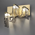 Бра волнистой формы из фактурного стекла Big Wave варинант исполнения - 3 | Loft Concept в Челябинске