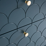 Комод с 6 выдвижными ящиками Scale Ornament Blue Chest of Drawers варинант исполнения - 5 | Loft Concept в Челябинске