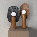 Настольная лампа из дерева Decorative Wooden Lamp варинант исполнения - 2 | Loft Concept в Челябинске