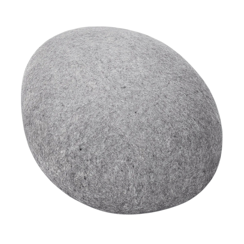 Пуф - Камень SOLID Серый Белый Светло-серый в Челябинске | Loft Concept 