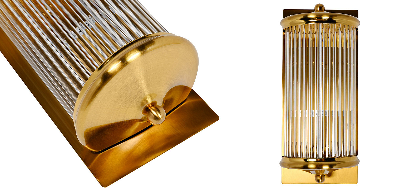 Бра Einar Glass TUBE Gold Бра Einar Glass TUBE Gold - Loft-Concept в Челябинске