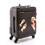 Чемодан дорожный SELETTI Travel Kit Trolley Lipstick Black варинант исполнения - 2 | Loft Concept в Челябинске