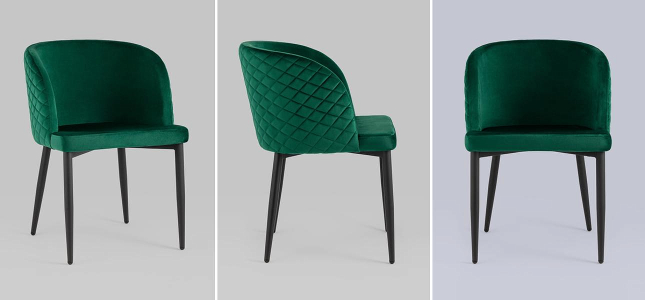 Стул Oscar Chair Изумрудный Зеленый Цвет Стул Oscar Chair Изумрудный Зеленый Цвет - Loft-Concept в Челябинске