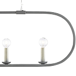 Люстра линейная в овальной раме Traditional Clean Lines варинант исполнения - 1 | Loft Concept в Челябинске