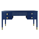 Письменный стол с 4-мя ящиками Elsa Dreams Blue варинант исполнения - 6 | Loft Concept в Челябинске