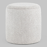 Дизайнерский Пуф Букле Poof Alice Light Gray Boucle  варинант исполнения - 4 | Loft Concept в Челябинске