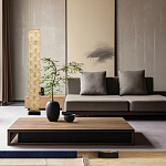 Торшер из натурального камня Stone Constructor варинант исполнения - 8 | Loft Concept в Челябинске