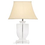 Настольная лампа хрустальная с бежевым абажуром Perfect варинант исполнения - 1 | Loft Concept в Челябинске