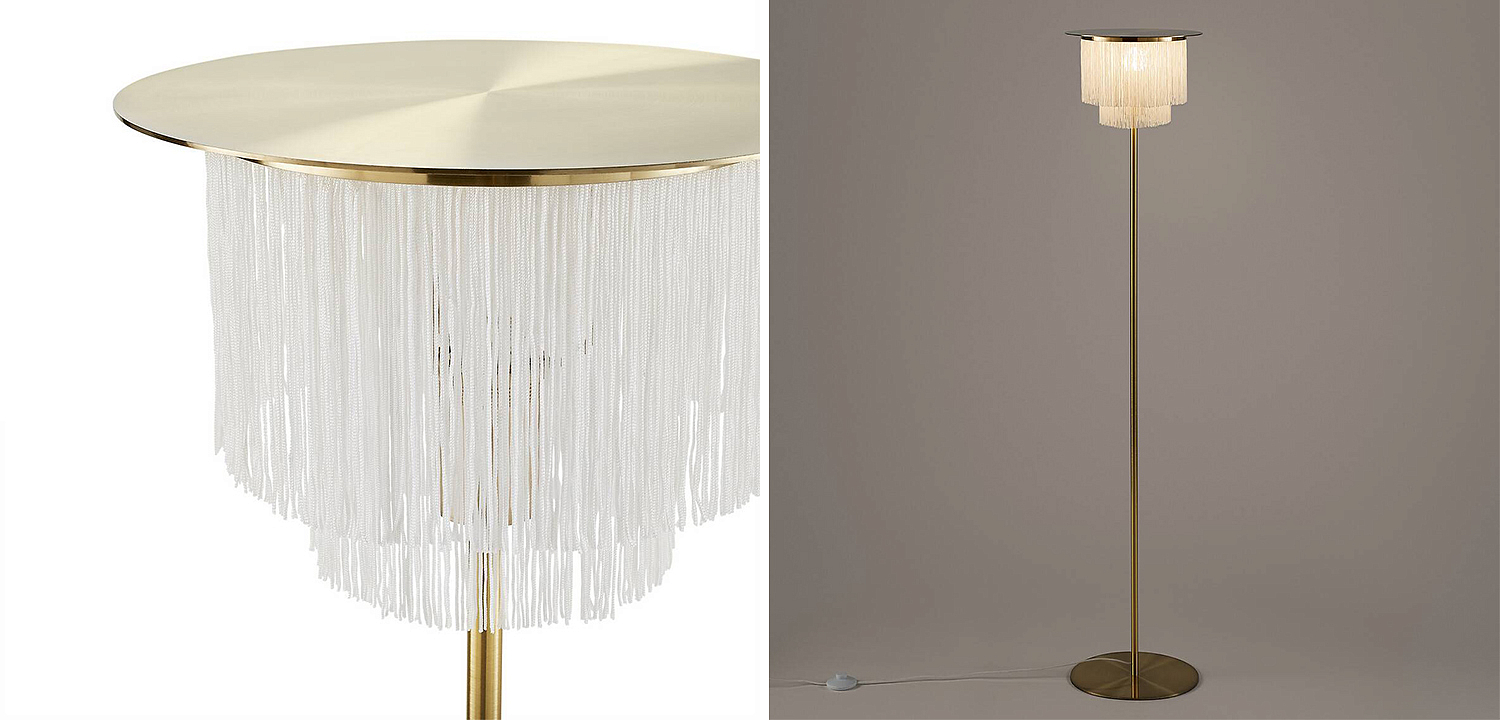 Торшер Houtique Floor lamp Cream Торшер Houtique Floor lamp Cream - Loft-Concept в Челябинске
