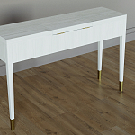 Туалетный стол - Трельяж Elsa Dreams White 120 см варинант исполнения - 4 | Loft Concept в Челябинске