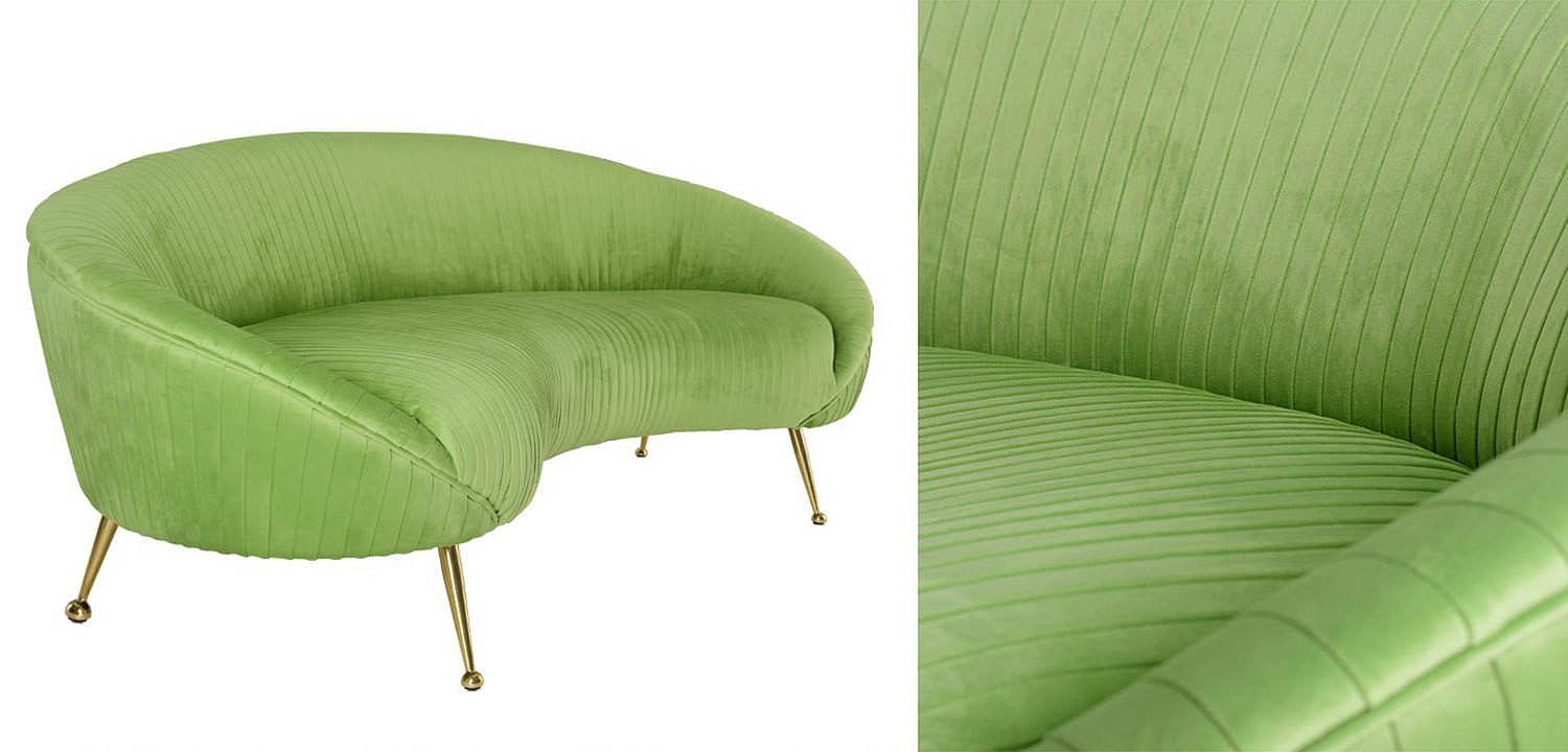 Диван Pebernat Lounge Sofa green Диван Pebernat Lounge Sofa green - Loft-Concept в Челябинске