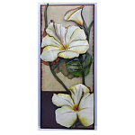 Аксессуар настенный из металла Blank Space White Flowers варинант исполнения - 1 | Loft Concept в Челябинске