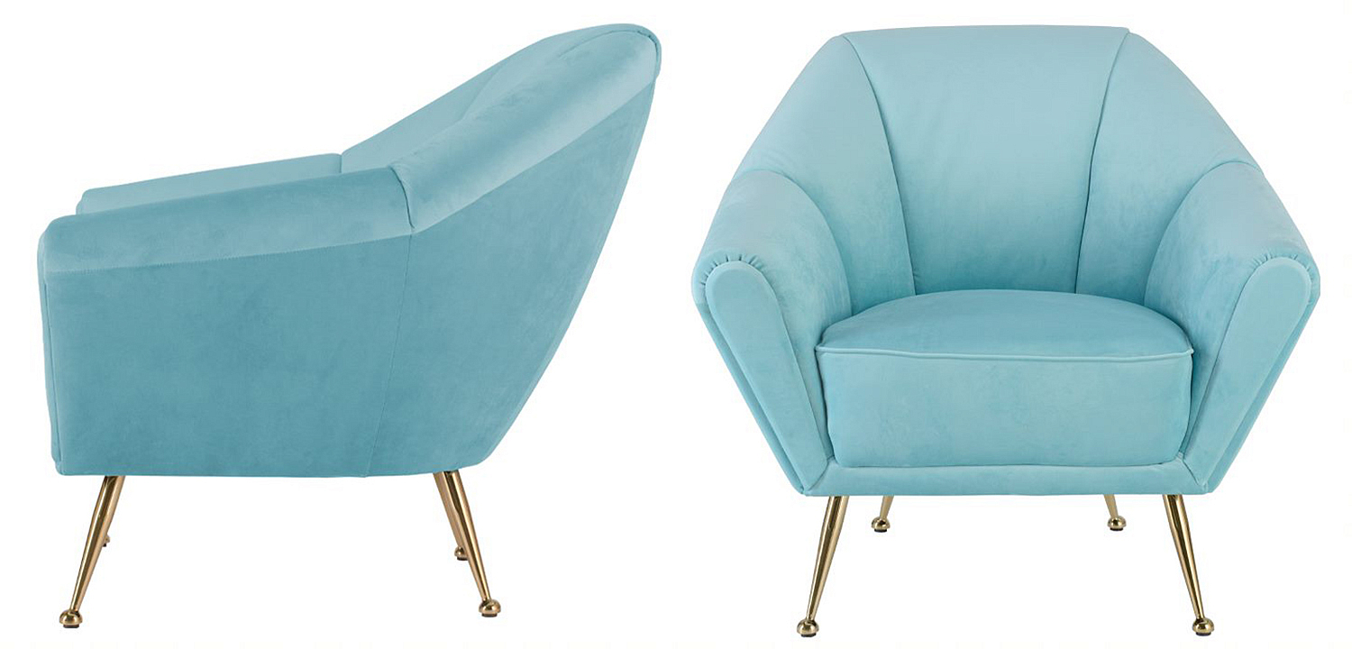 Кресло Brunner Chair light blue Кресло Brunner Chair light blue - Loft-Concept в Челябинске