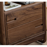 Вешалка деревянная с 2- мя ящиками Moon Walnut Furniture варинант исполнения - 8 | Loft Concept в Челябинске