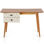 Письменный стол с принтом на ящиках Elise Desk варинант исполнения - 4 | Loft Concept в Челябинске