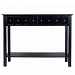 Черная консоль с выдвижными ящиками Monica варинант исполнения - 1 | Loft Concept в Челябинске