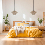 Подвесной светильник Beige Gold Mesh Lampshade Hanging Lamp варинант исполнения - 5 | Loft Concept в Челябинске