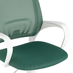 Офисное кресло с основанием из белого пластика Desk chairs Green варинант исполнения - 6 | Loft Concept в Челябинске