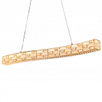 Люстра волнистой формы с текстурной огранкой Reflection of Reality варинант исполнения - 2 | Loft Concept в Челябинске