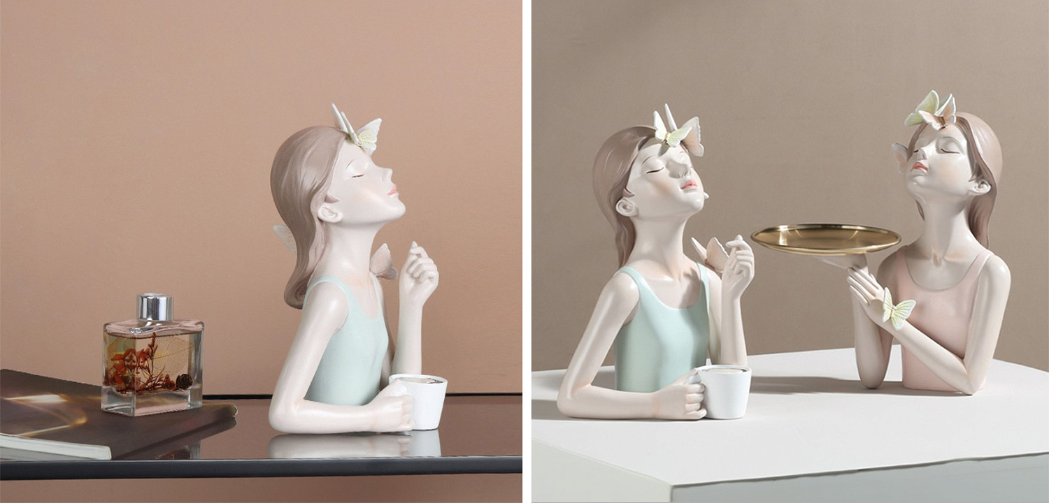 Статуэтка Butterfly Girl Sympathy Статуэтка Butterfly Girl Sympathy - Loft-Concept в Челябинске
