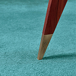 Дизайнерский кофейный стол со стеклянной столешницей Gio Ponti D.552.2 Coffee Table варинант исполнения - 4 | Loft Concept в Челябинске