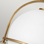 Потолочный светильник с плафоном в форме белого матового шара Hinkley варинант исполнения - 17 | Loft Concept в Челябинске