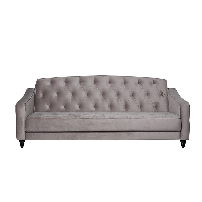 Диван Abbyson Emily Tufted Sofa Gray Серый Диван Abbyson Emily Tufted Sofa Gray Серый в Челябинске | Loft Concept