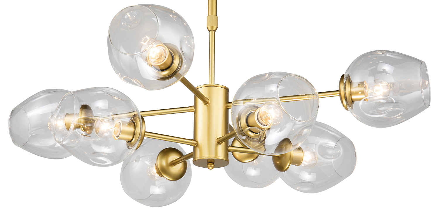 Люстра Branching Bubble Chandelier gold 8 Люстра Branching Bubble Chandelier gold 8 - Loft-Concept в Челябинске
