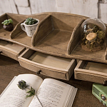 Стол-бюро из массива дерева Margery Provence Desk варинант исполнения - 8 | Loft Concept в Челябинске