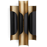 Бра из металла Dolton Wall Lamp Black варинант исполнения - 2 | Loft Concept в Челябинске