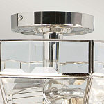 Потолочный светильник шестигранной формы с прозрачными стеклянным плафоном Elstead Lighting варинант исполнения - 6 | Loft Concept в Челябинске