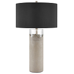 Настольная лампа на сером бетонном основании Delicate Brutality варинант исполнения - 2 | Loft Concept в Челябинске