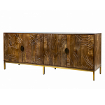 Широкая тумба с фактурным фасадом Termite варинант исполнения - 6 | Loft Concept в Челябинске