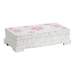 Шкатулка Oceane Bone Inlay White варинант исполнения - 1 | Loft Concept в Челябинске