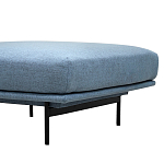 Оттоманка голубая Vergil Blue Ottoman варинант исполнения - 3 | Loft Concept в Челябинске
