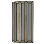 Бра с абажуром из панелей белого молочного стекла Stunned by Light варинант исполнения - 4 | Loft Concept в Челябинске