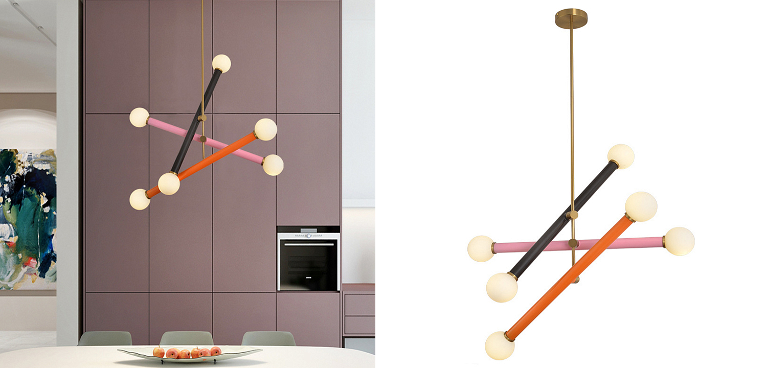 Дизайнерский светильник Paxton Pink Дизайнерский светильник Paxton Pink - Loft-Concept в Челябинске