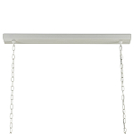 Люстра белая прямоугольная с абажурами в виде цветков тюльпана White Tulips варинант исполнения - 6 | Loft Concept в Челябинске