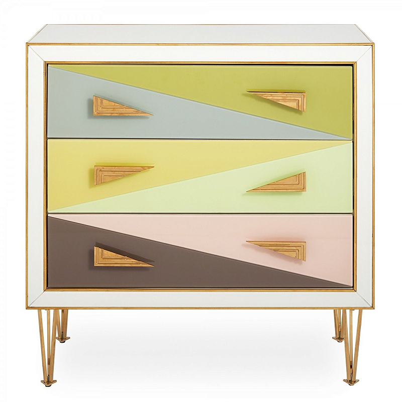 Комод Harlequin Three-Drawer Chest Мульти Комод Harlequin Three-Drawer Chest Мульти в Челябинске | Loft Concept