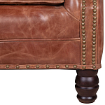 Кожаное кресло James Brown Leather Armchair варинант исполнения - 5 | Loft Concept в Челябинске