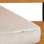 Двухместный диван из акации без подлоконтиков Amra варинант исполнения - 8 | Loft Concept в Челябинске