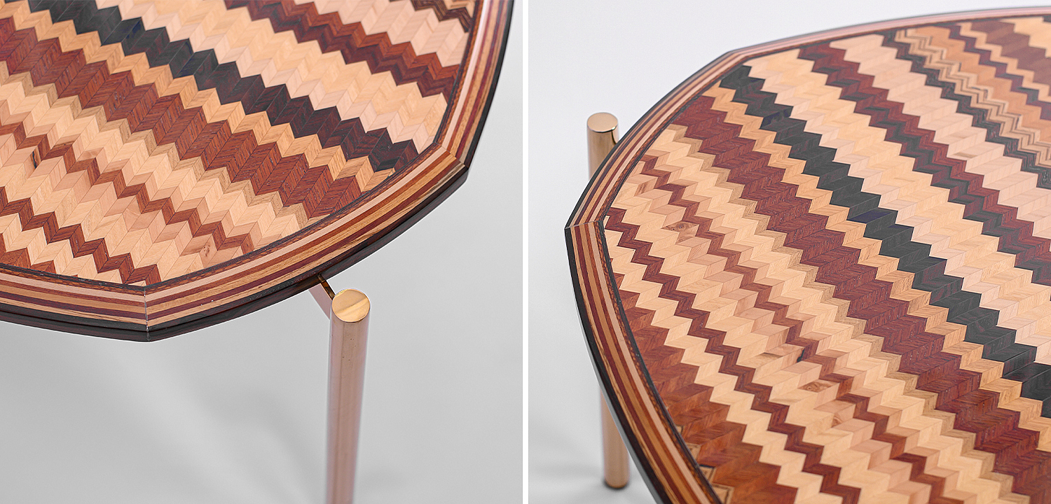 Кофейный стол Zig Zag Coffee Table Кофейный стол Zig Zag Coffee Table - Loft-Concept в Челябинске