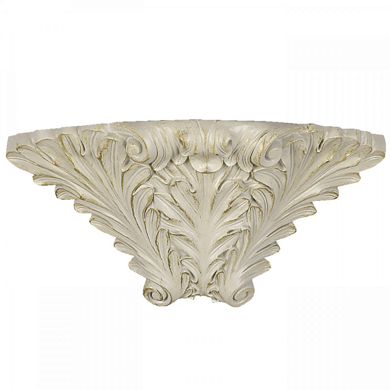Бра Stucco Molding Corner ivory ( слоновая кость ) Золотой Бежевый Бра Stucco Molding Corner ivory ( слоновая кость ) Золотой Бежевый в Челябинске | Loft Concept