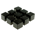 Камни для охлаждения виски из чёрного змеевика Natural Stone Cube варинант исполнения - 3 | Loft Concept в Челябинске