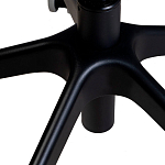 Стул с мягкой бежевой обивкой из велюра и подъемно-поворотным механизмом на черных колесиках Harper Beige варинант исполнения - 5 | Loft Concept в Челябинске