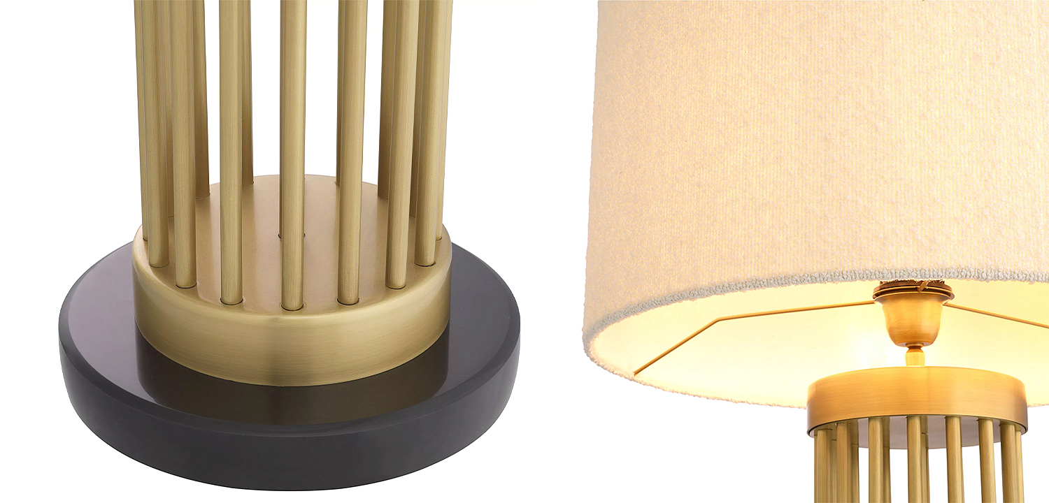 Настольная лампа Eichholtz Table Lamp Condo Brass Настольная лампа Eichholtz Table Lamp Condo Brass - Loft-Concept в Челябинске