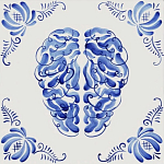 Плитка с узором Мозг варинант исполнения - 2 | Loft Concept в Челябинске