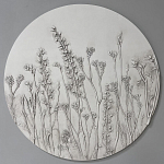 Панно Серые цветы варинант исполнения - 1 | Loft Concept в Челябинске