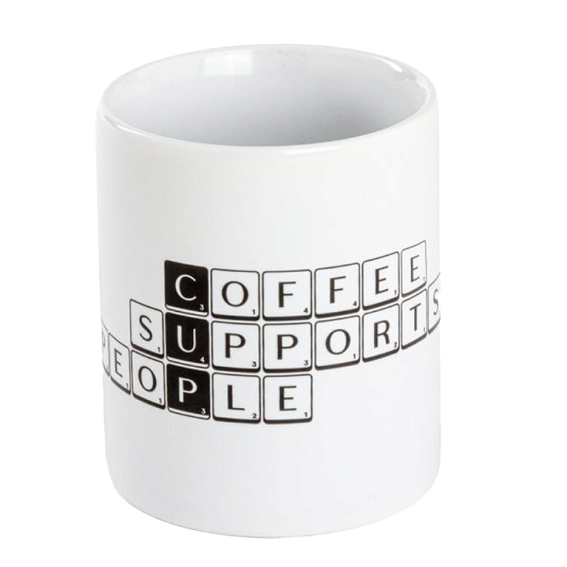 Кружка Seletti Tiles and Tales Cup Белый Черный Кружка Seletti Tiles and Tales Cup Белый Черный в Челябинске | Loft Concept