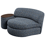 Кушетка со столиком Ulysses варинант исполнения - 1 | Loft Concept в Челябинске